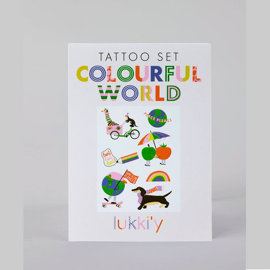 Bio Tattoos "Colourful World"