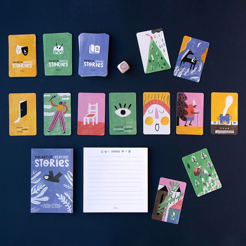 Spiel "The art of creating STORIES"