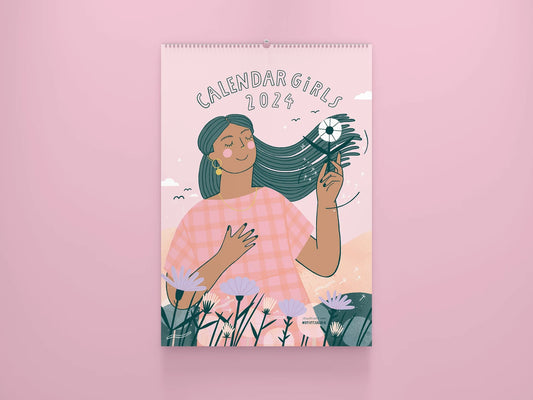 Wandkalender "Calendar Girls 2024"