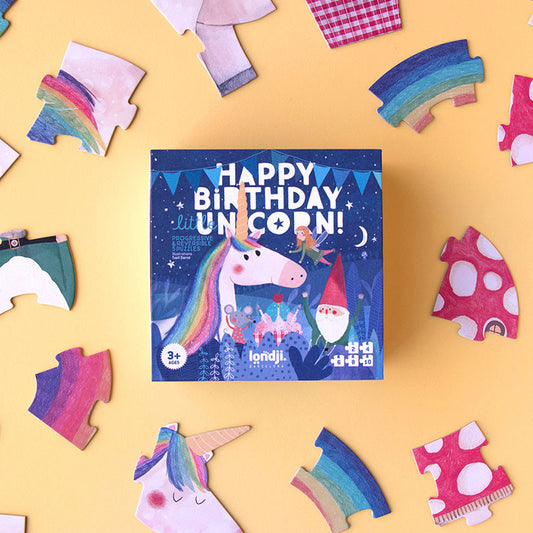 Puzzle "Happy Birthday Unicorn"