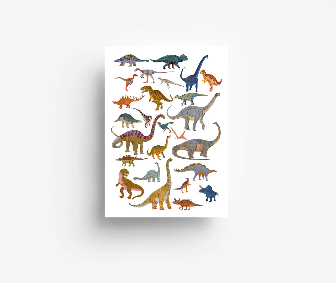 Postkarte "Dinos"